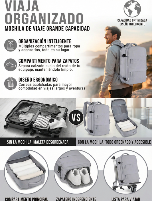 MOCHILA PARA VIAJES