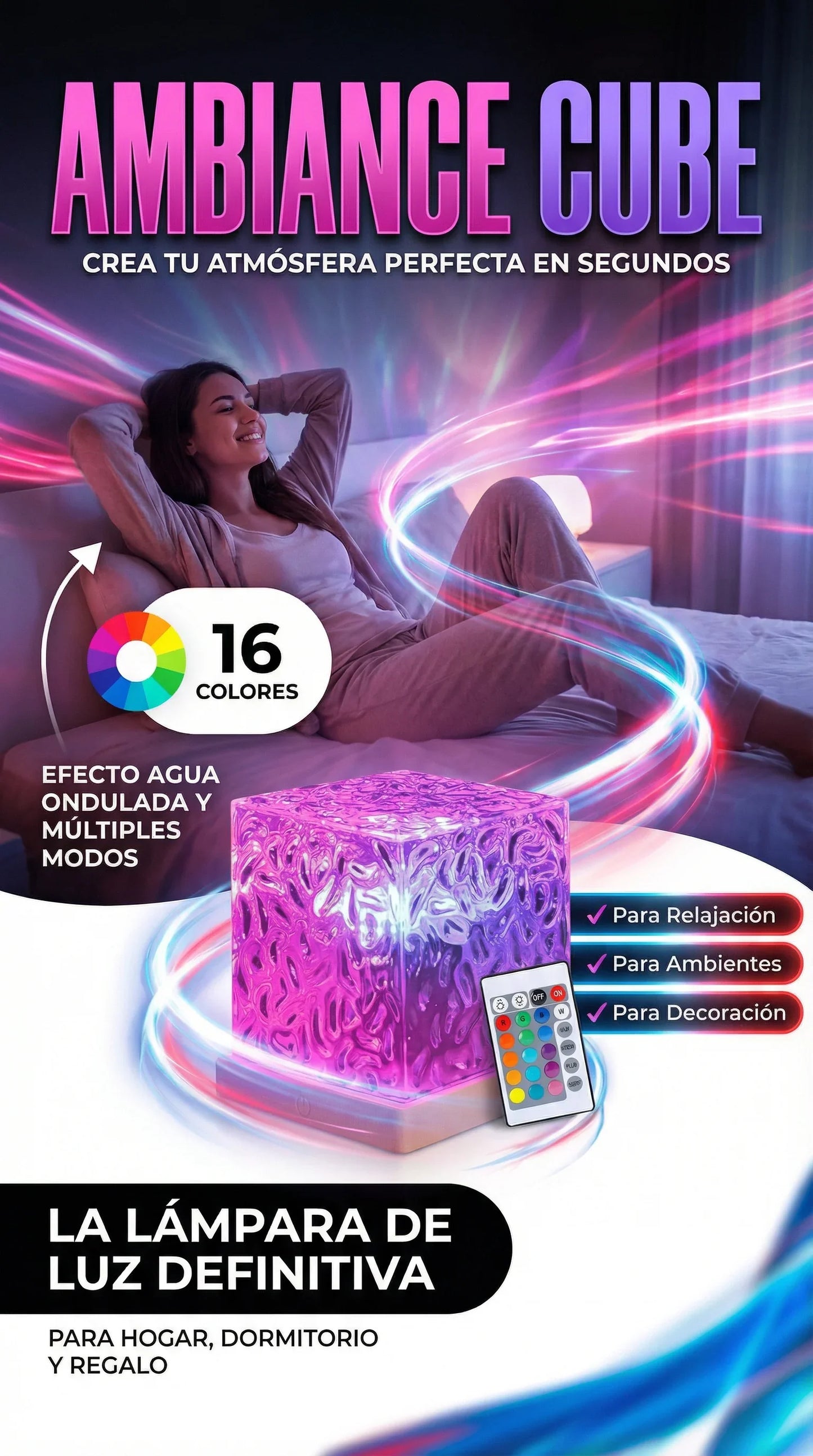 AMBIANCE CUBE|LAMPARA BOREAL